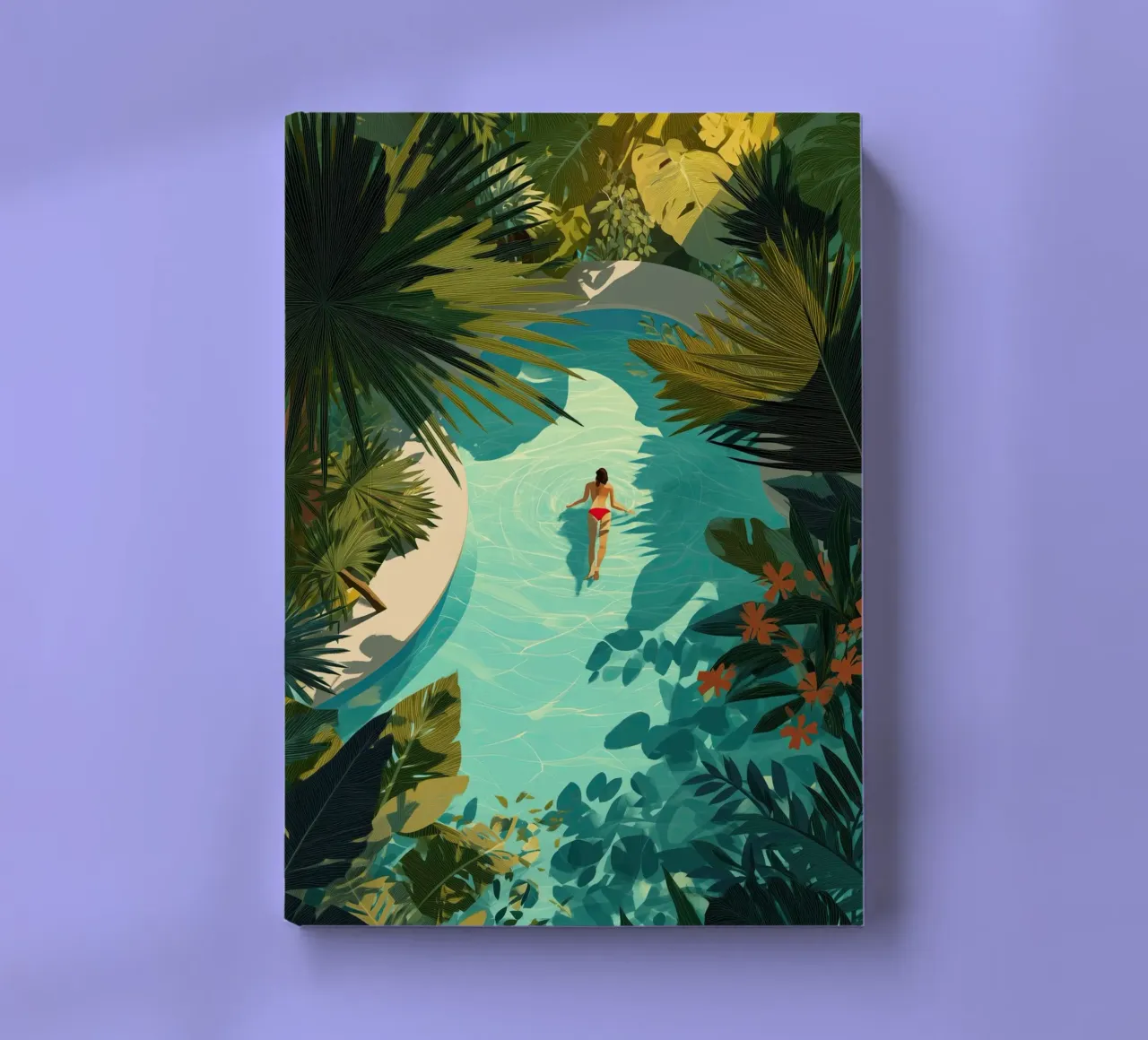 Her Secret Paradise notebook by Clara August