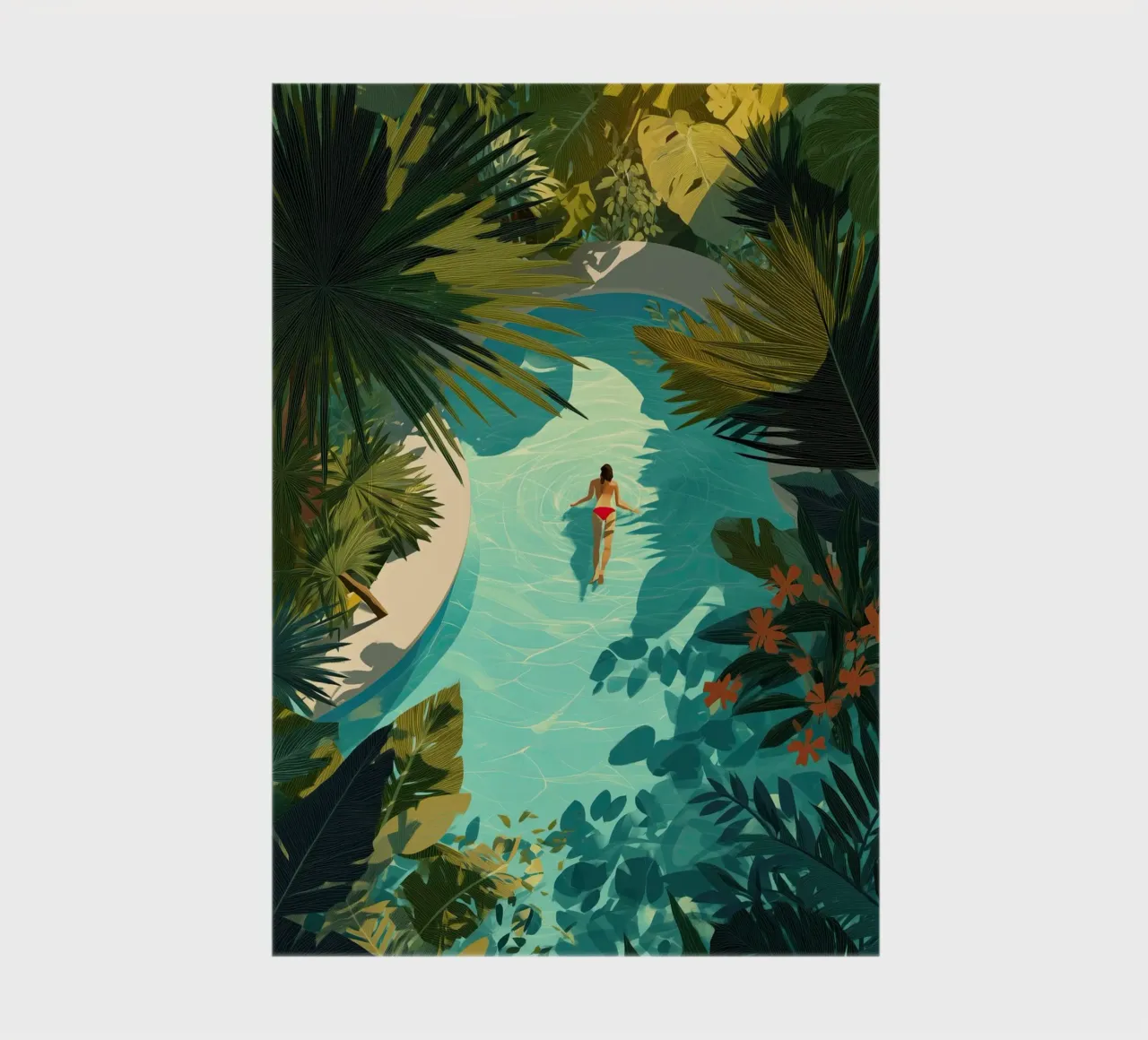 Her Secret Paradise notebook by Clara August