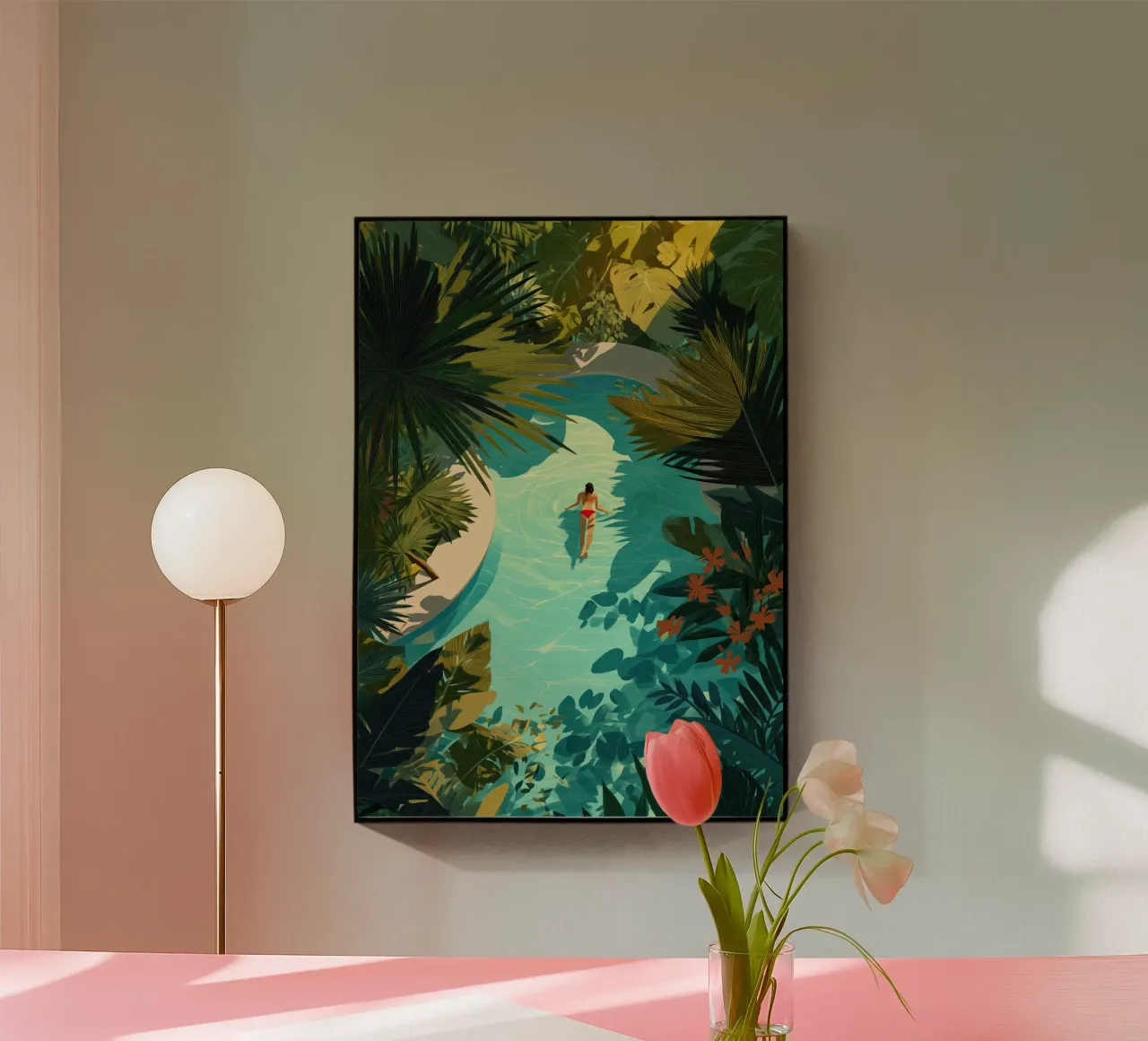 Her Secret Paradise plexiglass da Clara August