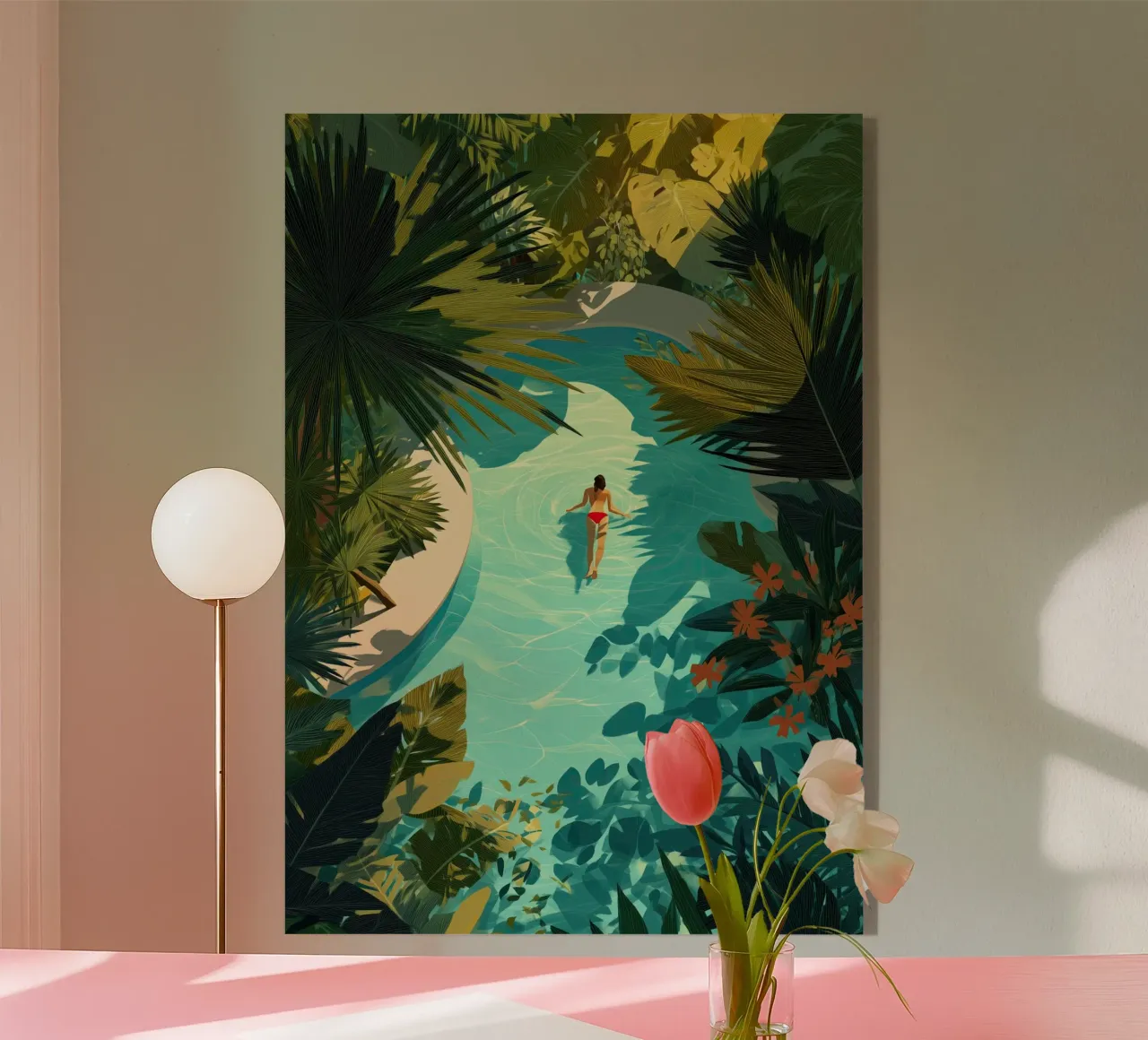 Her Secret Paradise plexiglass da Clara August