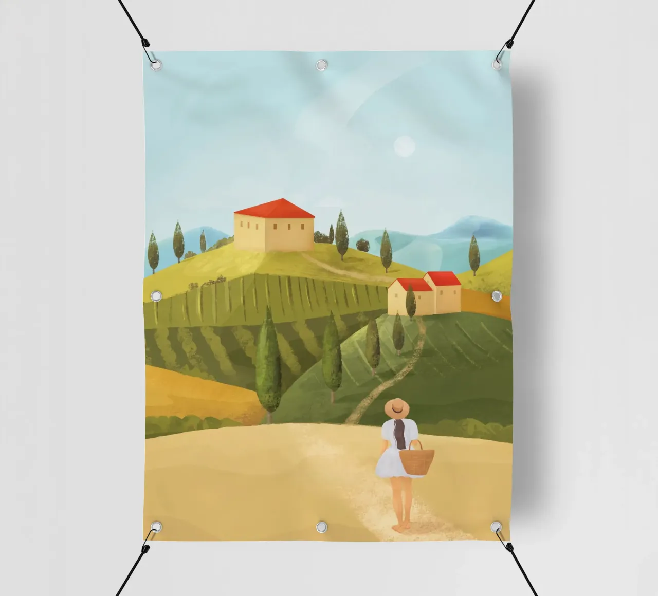 Tuscany telo in pvc da PetrArts