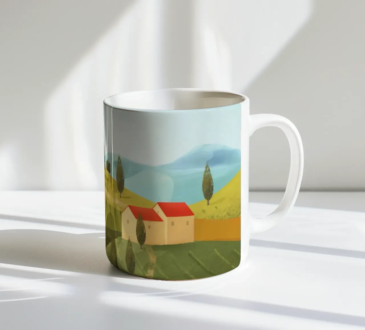 Tuscany tazza in ceramica da PetrArts