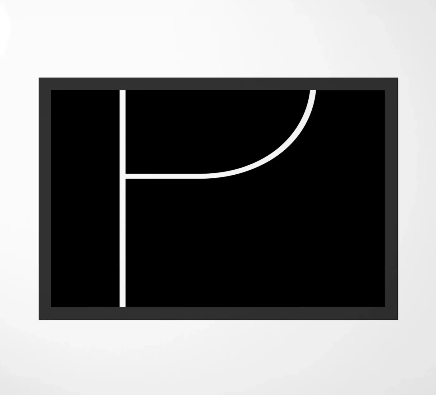 PALERMO - nero doormat by CityLights