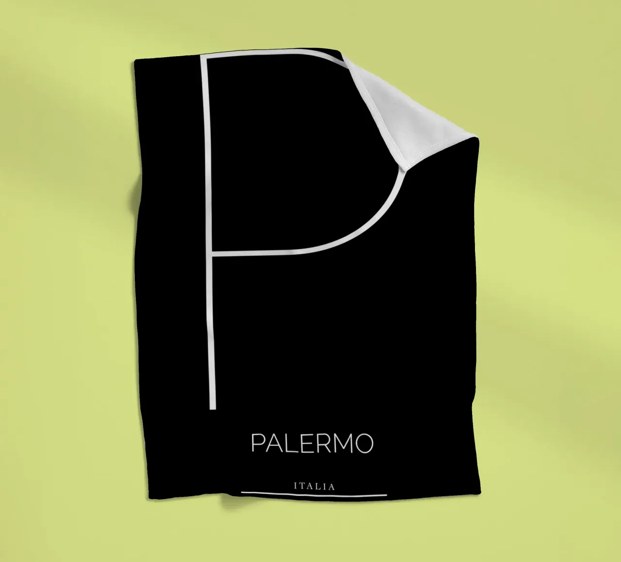 PALERMO - nero coperta in pile da CityLights