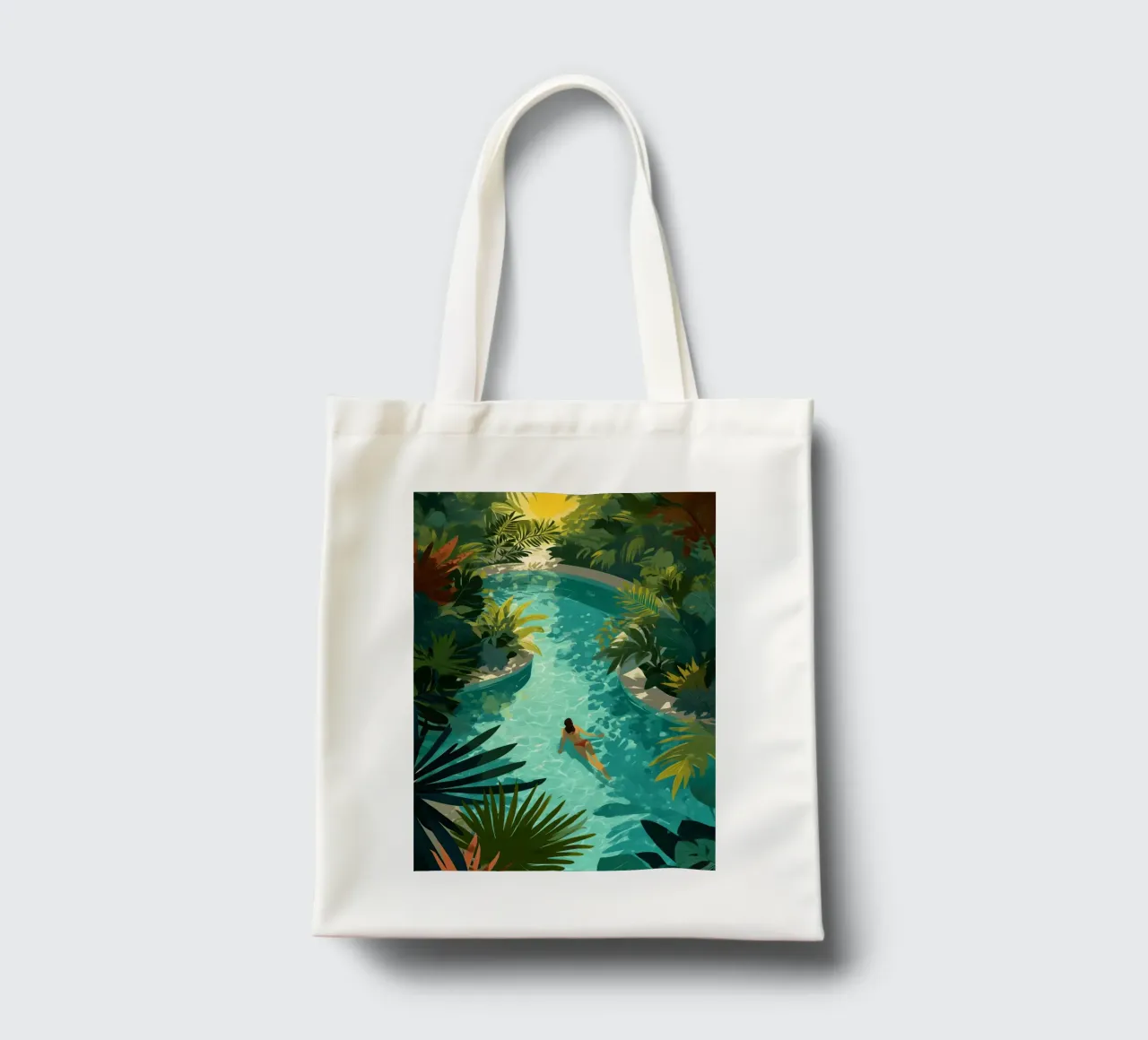 A Place to Begin Again borsa in juta da Clara August