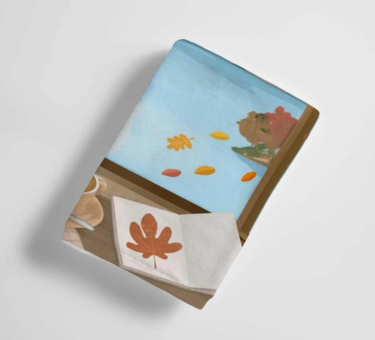 Cottage d'autunno asciugamano da bagno da PetrArts