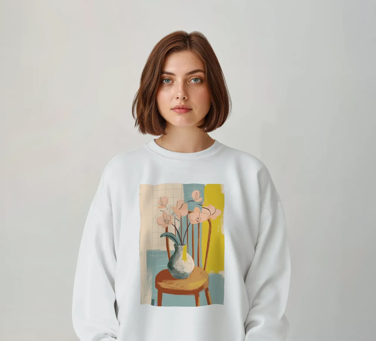 The Quiet Joy of Orchids felpa da Clara August