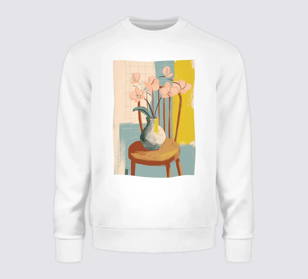 The Quiet Joy of Orchids sudadera de Clara August