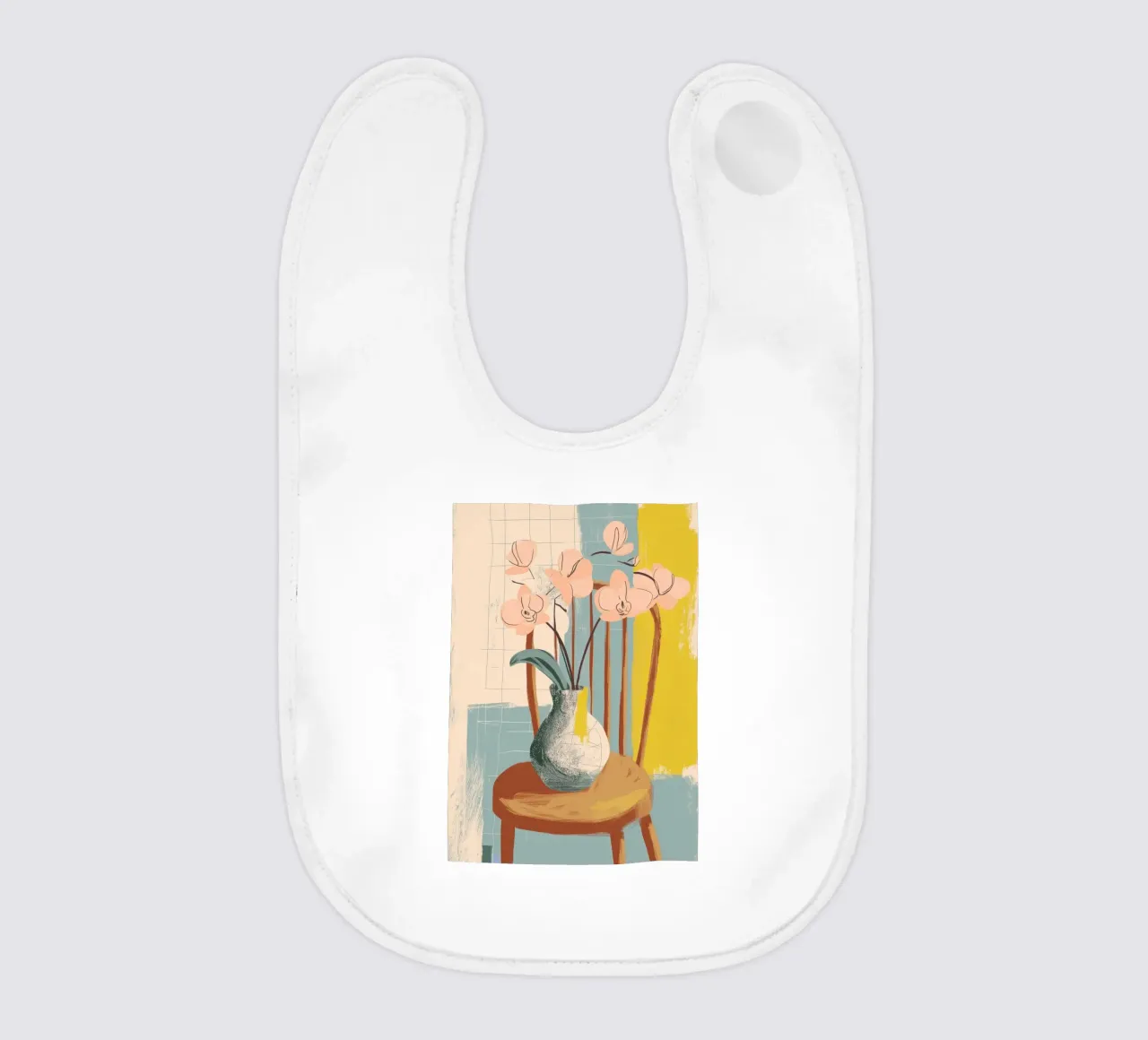 The Quiet Joy of Orchids bavaglino da Clara August