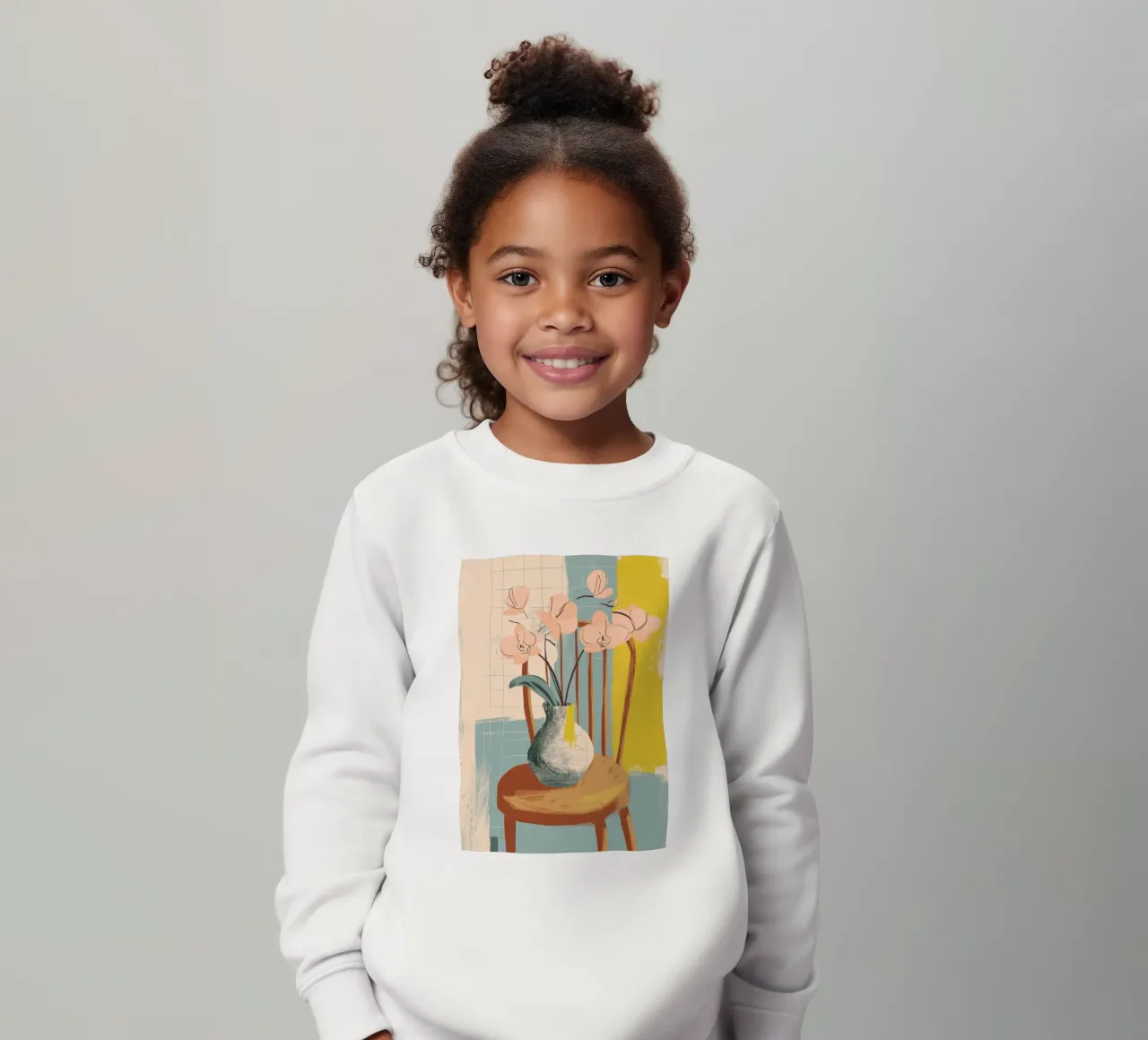 The Quiet Joy of Orchids sudadera para niño de Clara August
