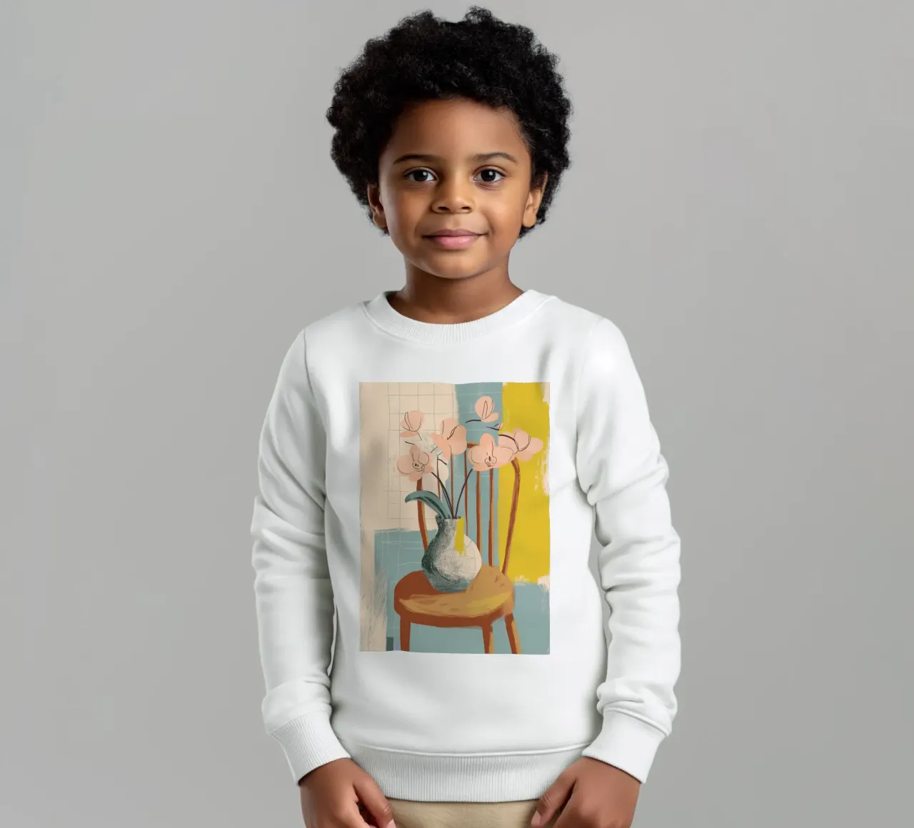 The Quiet Joy of Orchids sudadera para niño de Clara August