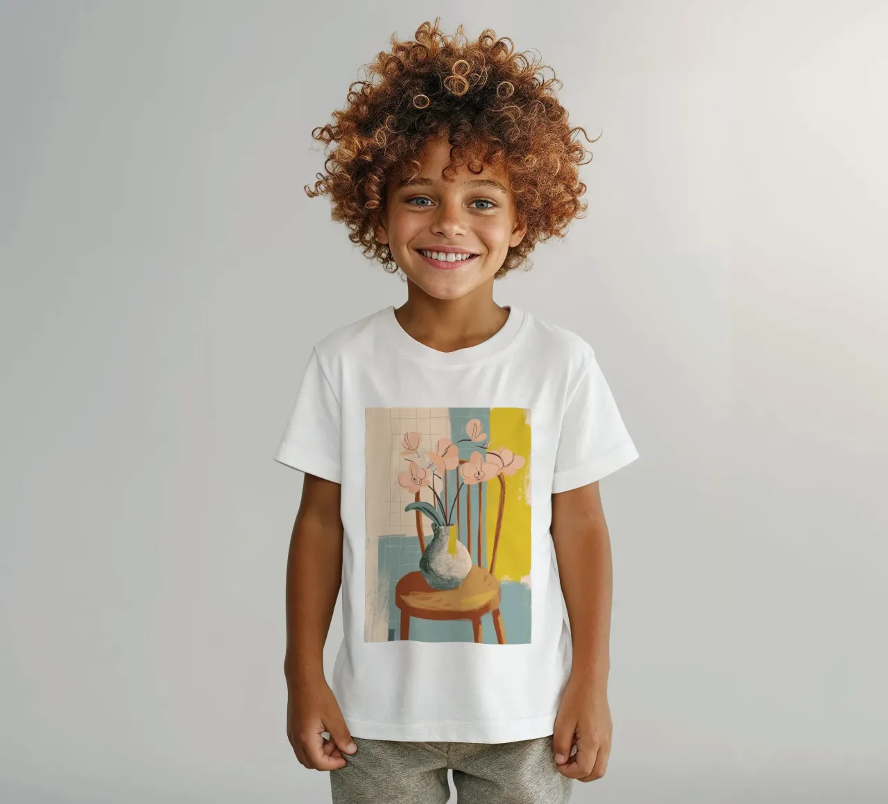 The Quiet Joy of Orchids t-shirt bambini da Clara August