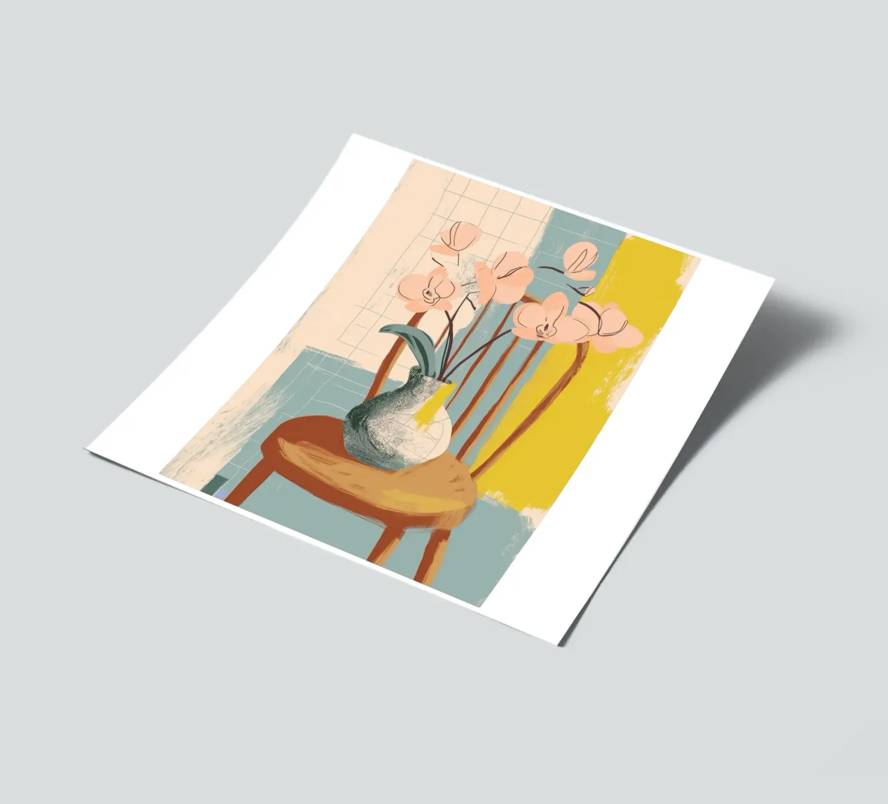 The Quiet Joy of Orchids Stickerbogen von Clara August