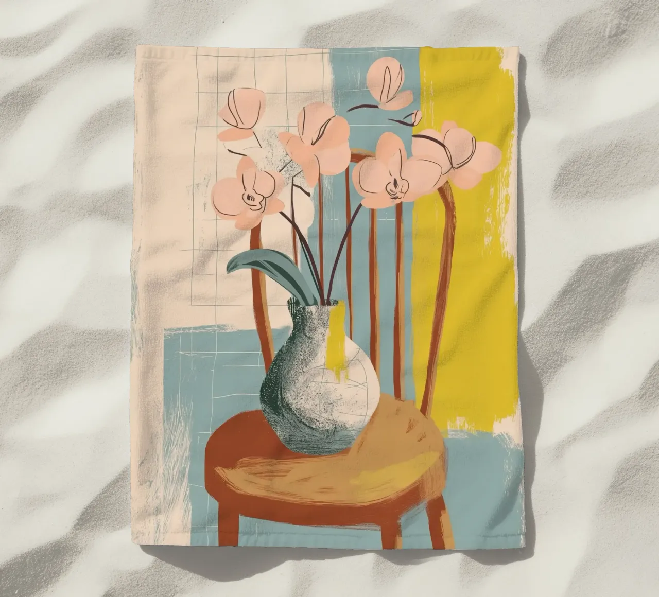 The Quiet Joy of Orchids telo mare da Clara August