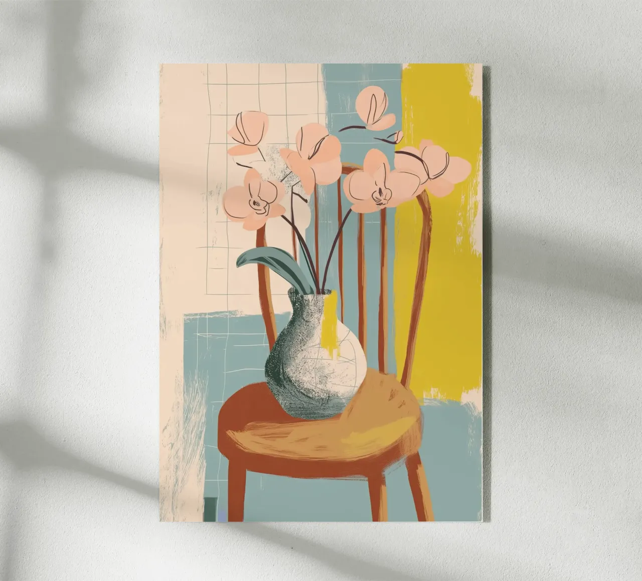 The Quiet Joy of Orchids metacrilato de Clara August