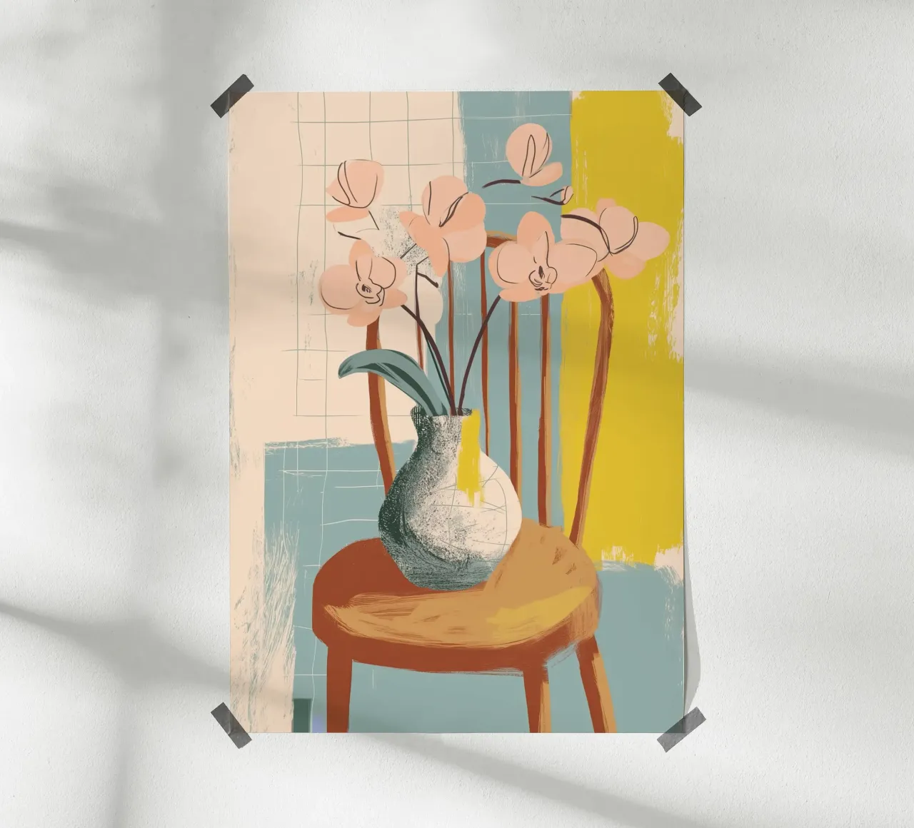 The Quiet Joy of Orchids carta hahnemühle da Clara August