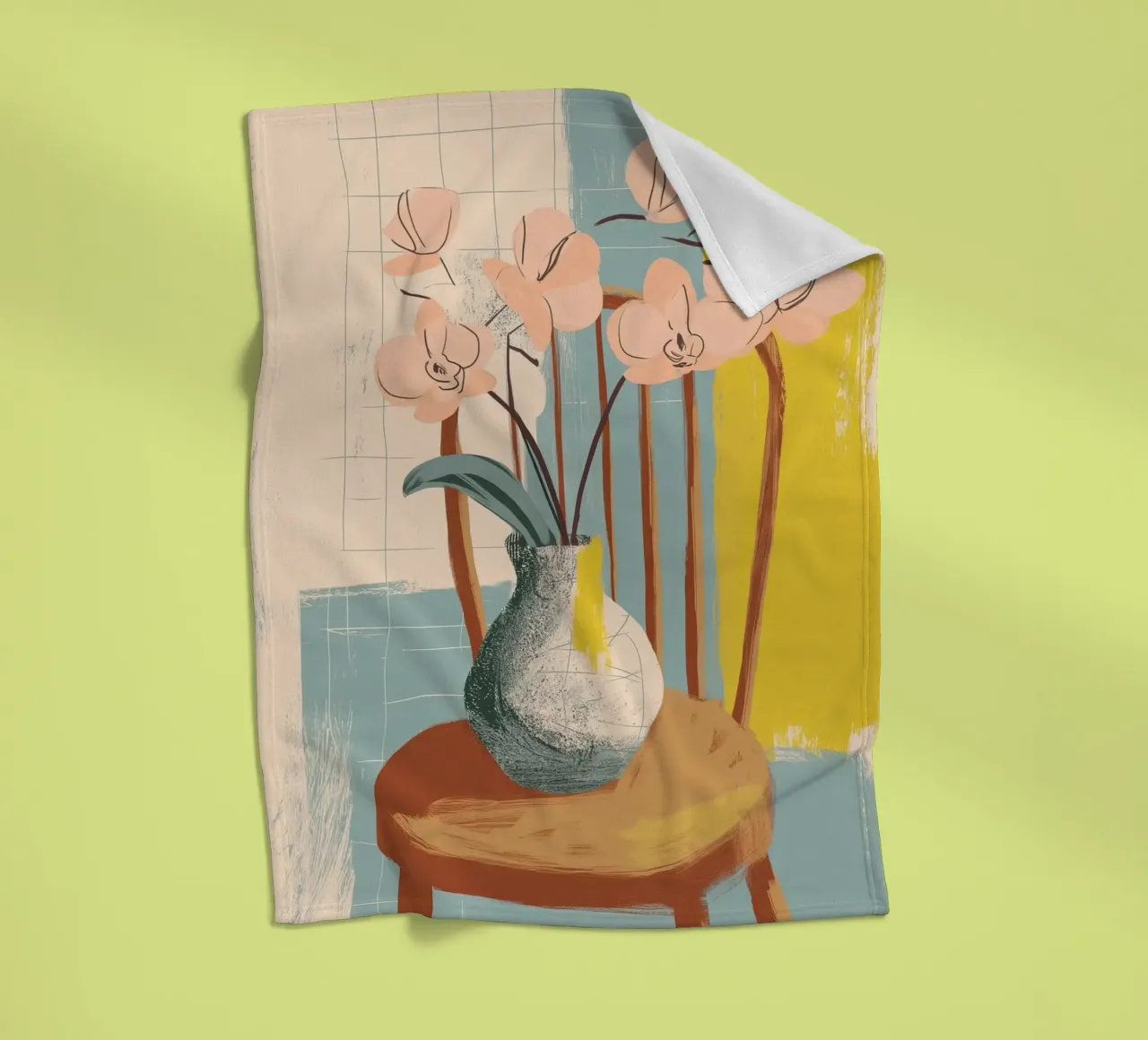 The Quiet Joy of Orchids coperta in pile da Clara August