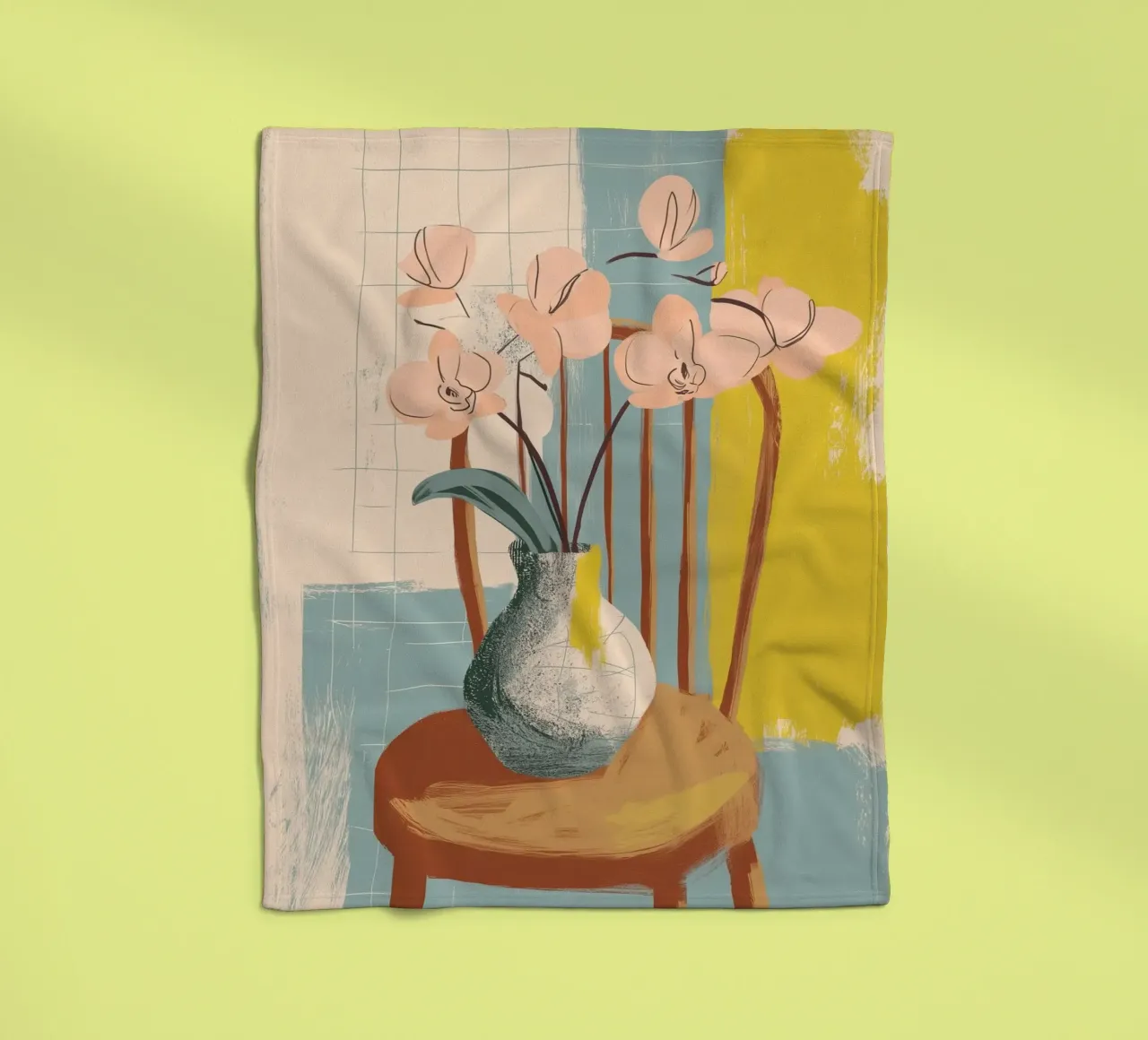 The Quiet Joy of Orchids coperta in pile da Clara August