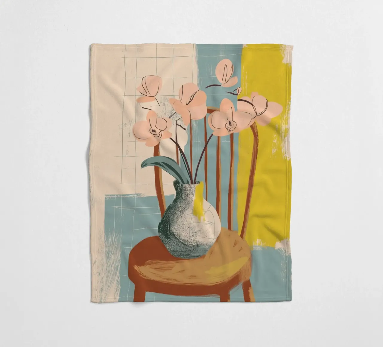 The Quiet Joy of Orchids coperta in pile da Clara August