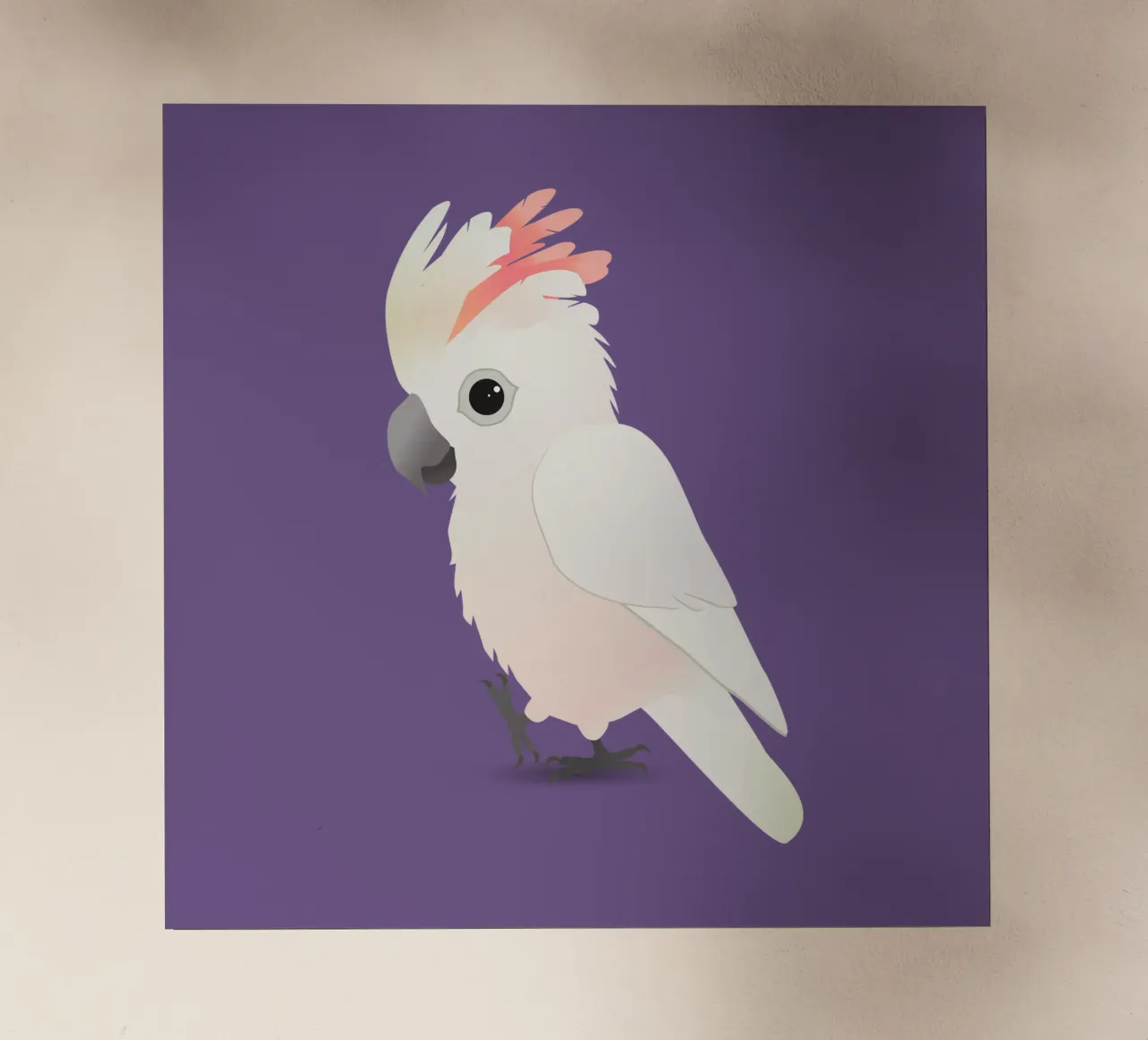 Cacatua a cresta di salmone molto carino pellicola backlit da BwiseLizzy