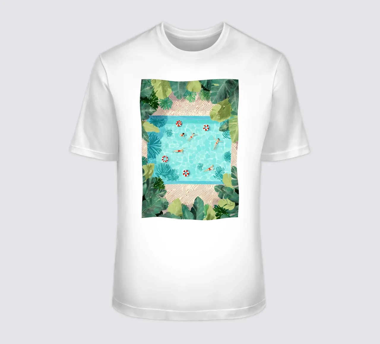 Floating in Forever Blue t-shirt da Clara August