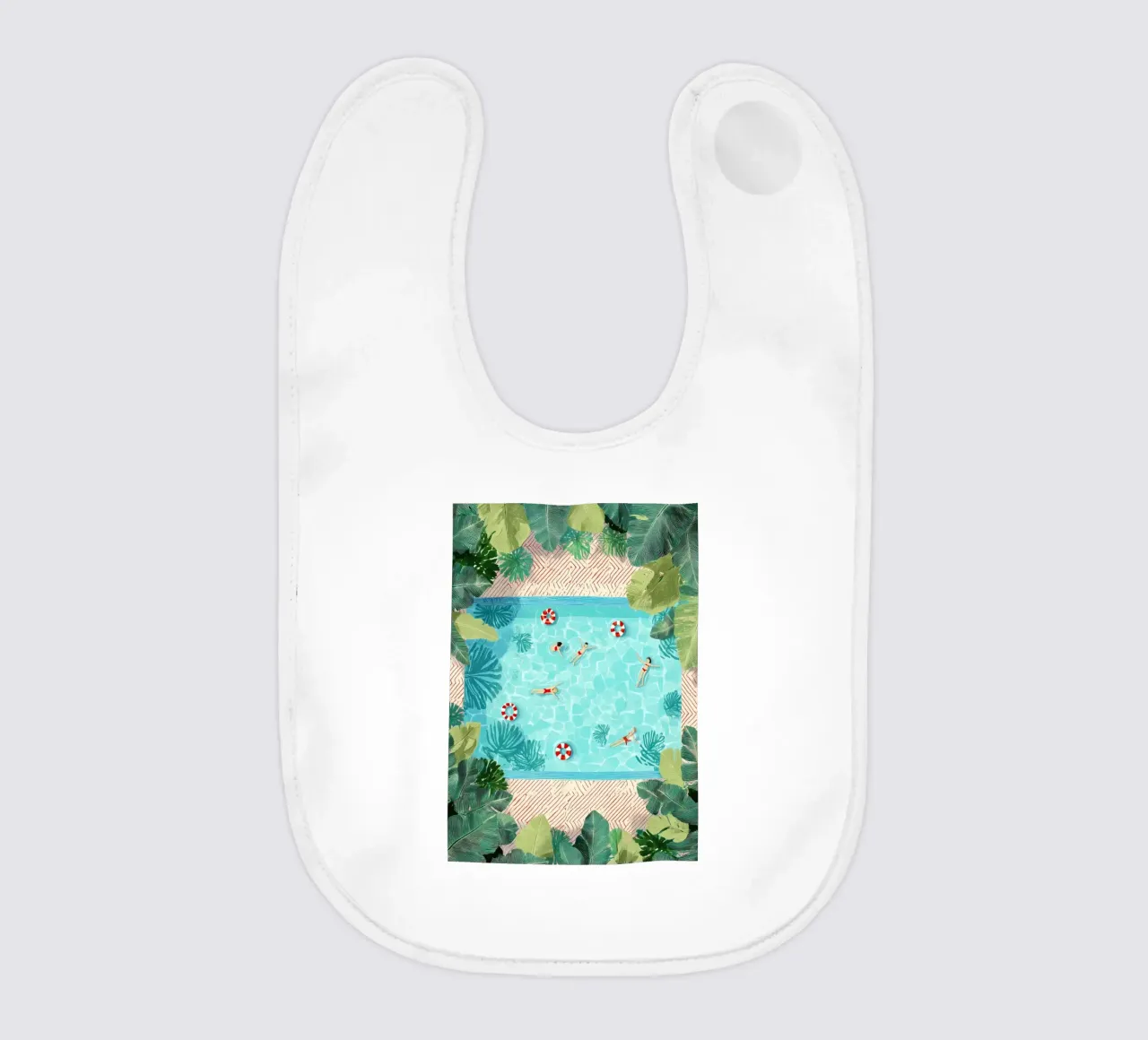 Floating in Forever Blue bavaglino da Clara August