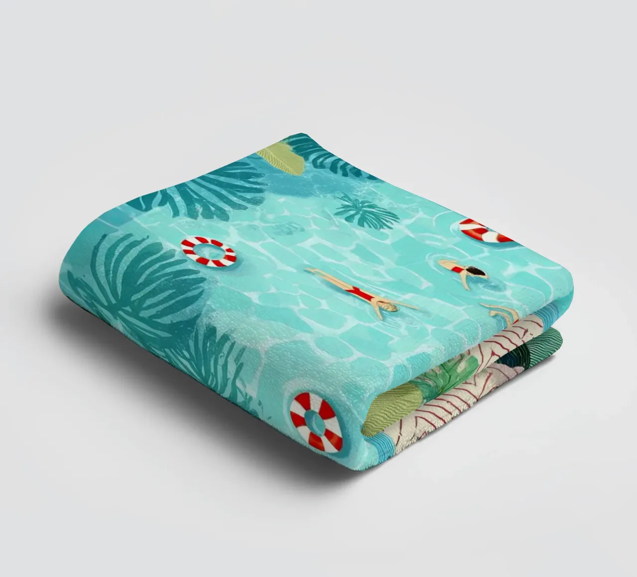 Floating in Forever Blue asciugamano da bagno da Clara August