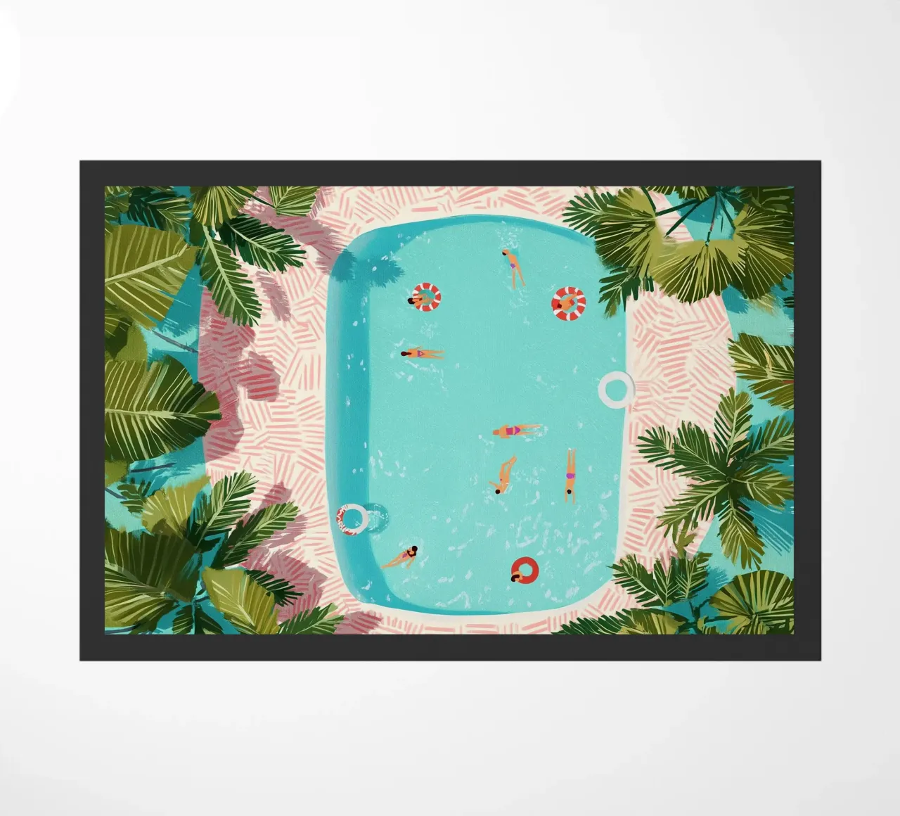 The Afternoon Belongs to Us Fußmatte von Clara August