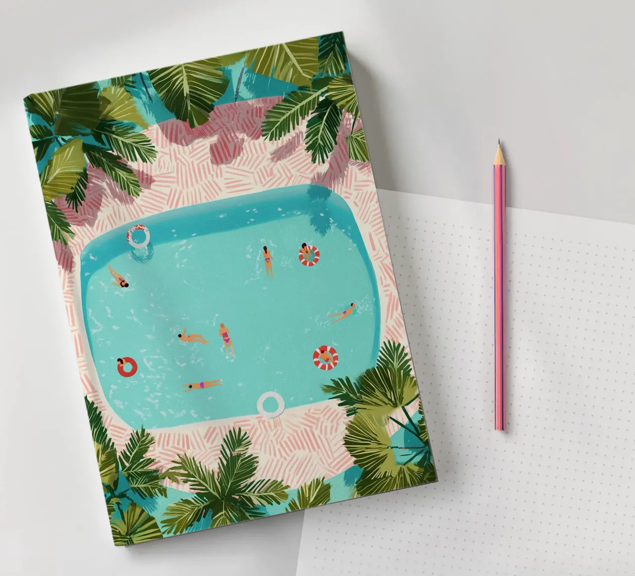 The Afternoon Belongs to Us notebook by Clara August