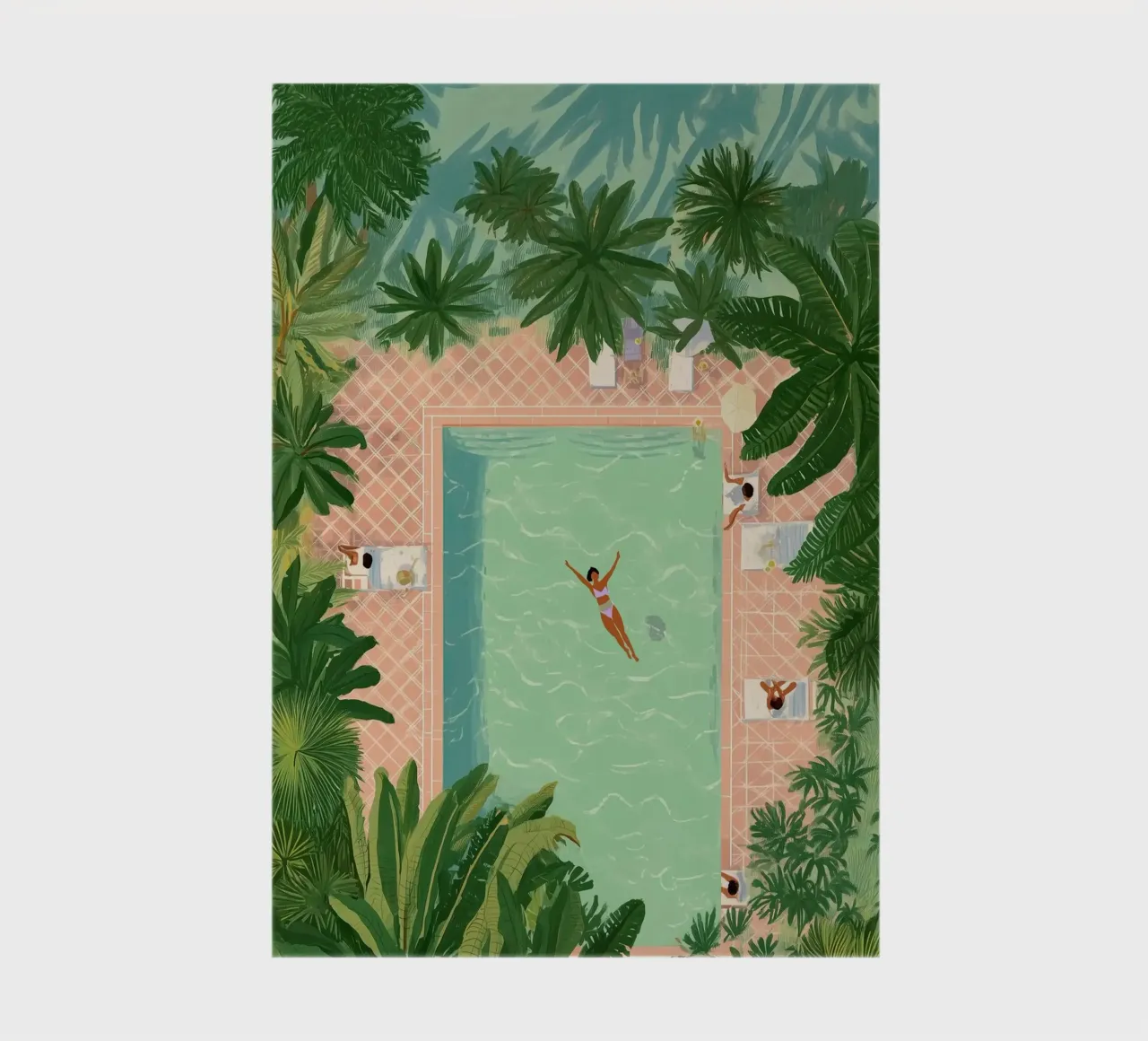 Floating Between Palms and Tiles diario da Clara August