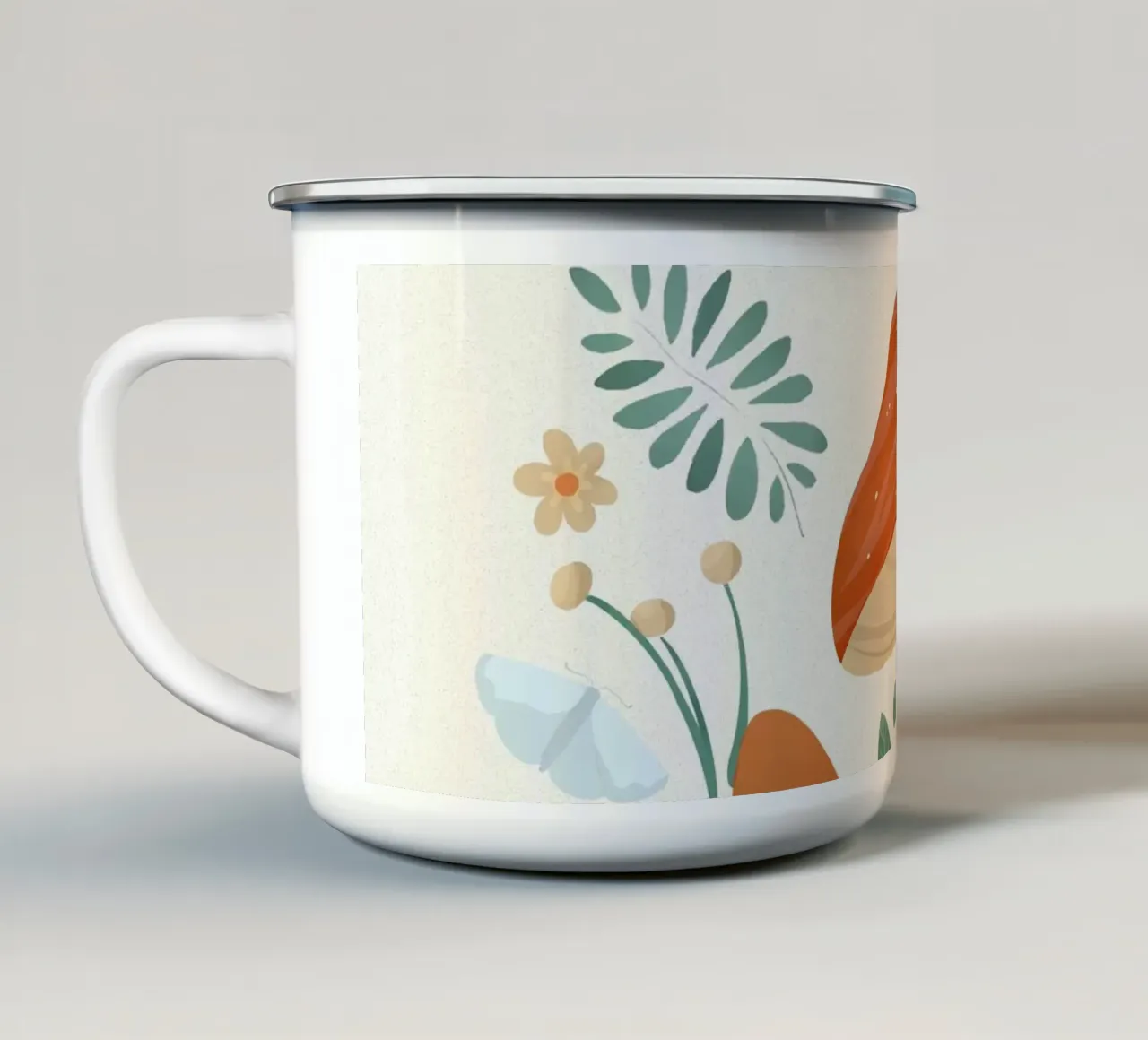 Shrooms tazza in smalto da PetrArts