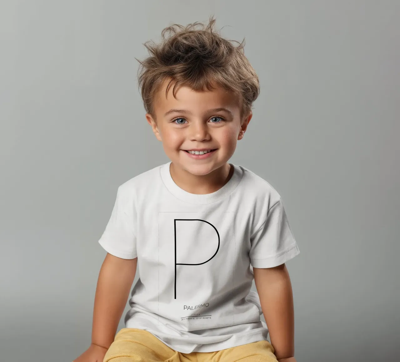 PALERMO - bianco kids t-shirt by CityLights