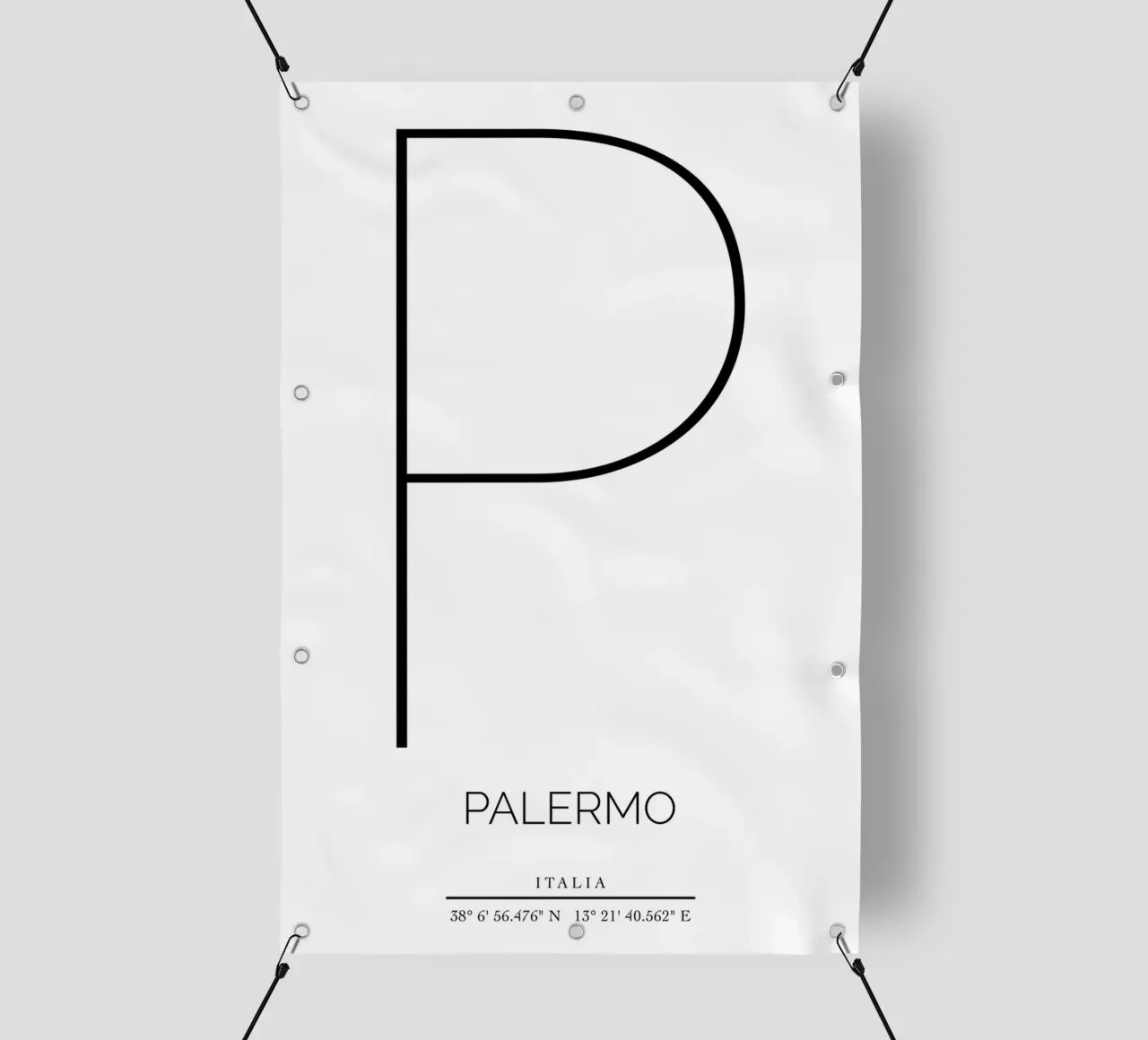 PALERMO - bianco telo in pvc da CityLights