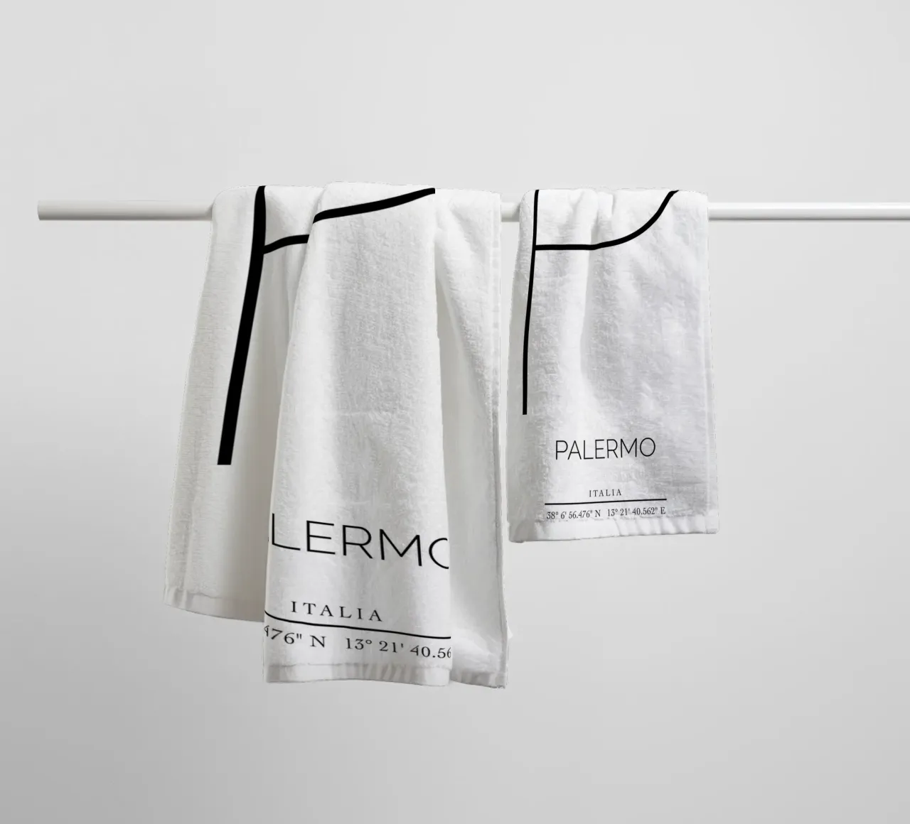 PALERMO - bianco towel by CityLights