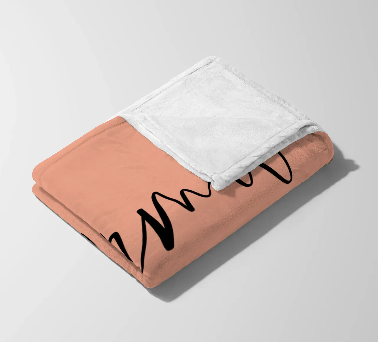 Normaal is saai fleecedeken van Shark Printables