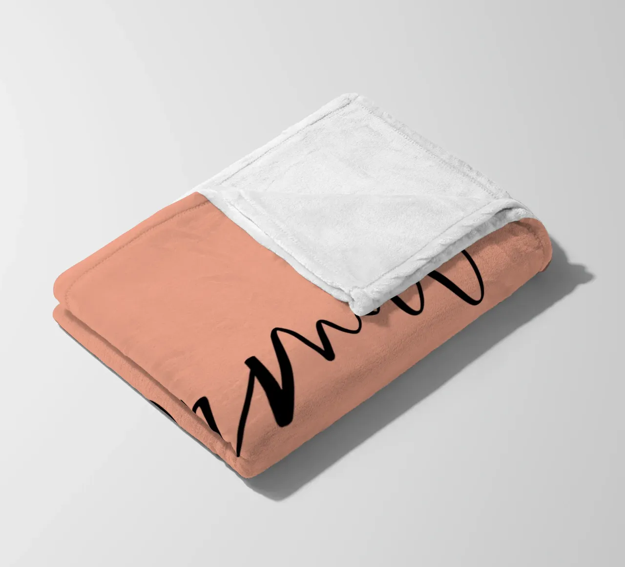 Normaal is saai fleecedeken van Shark Printables