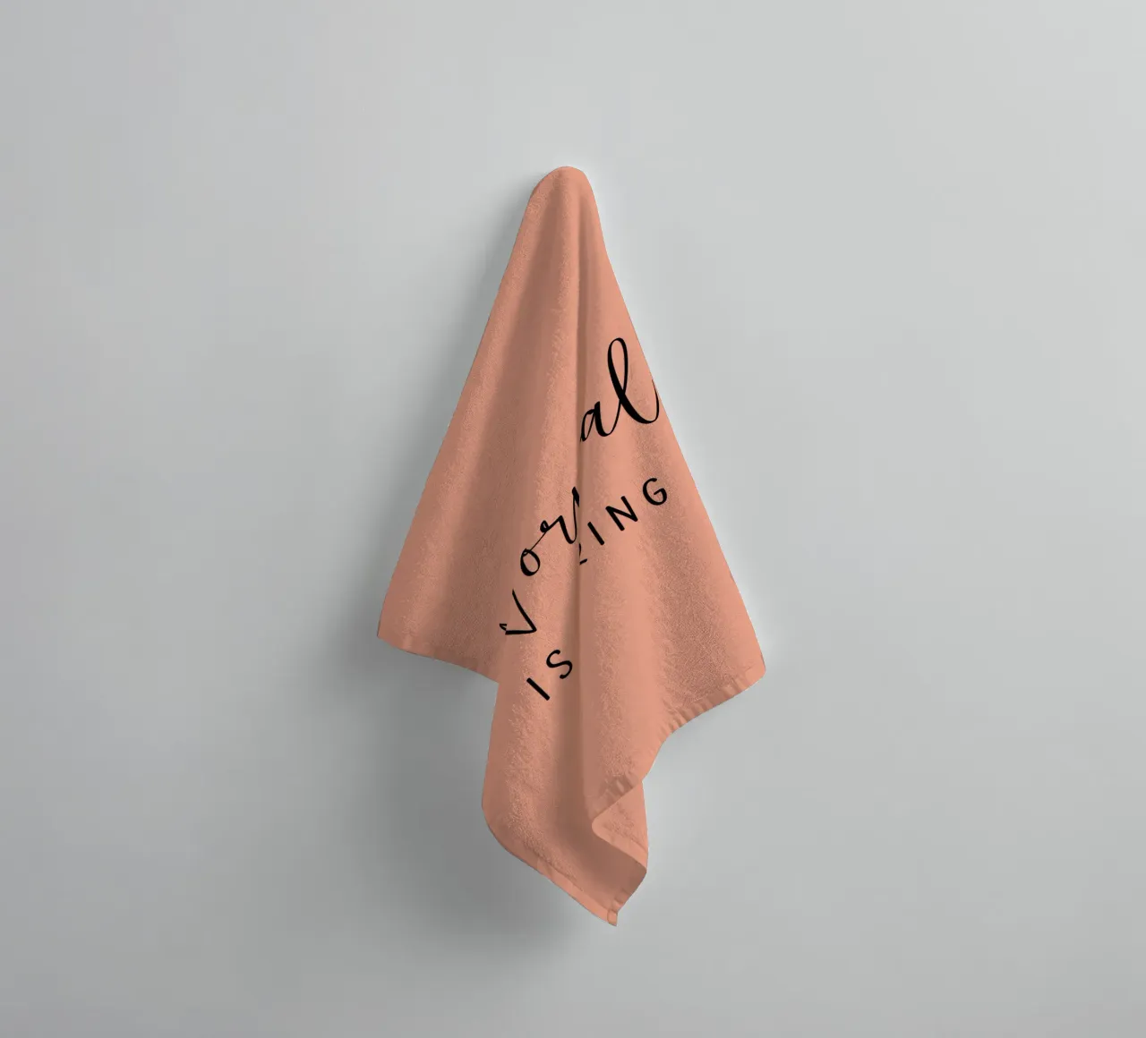 Normal is Boring towel by Shark Printables