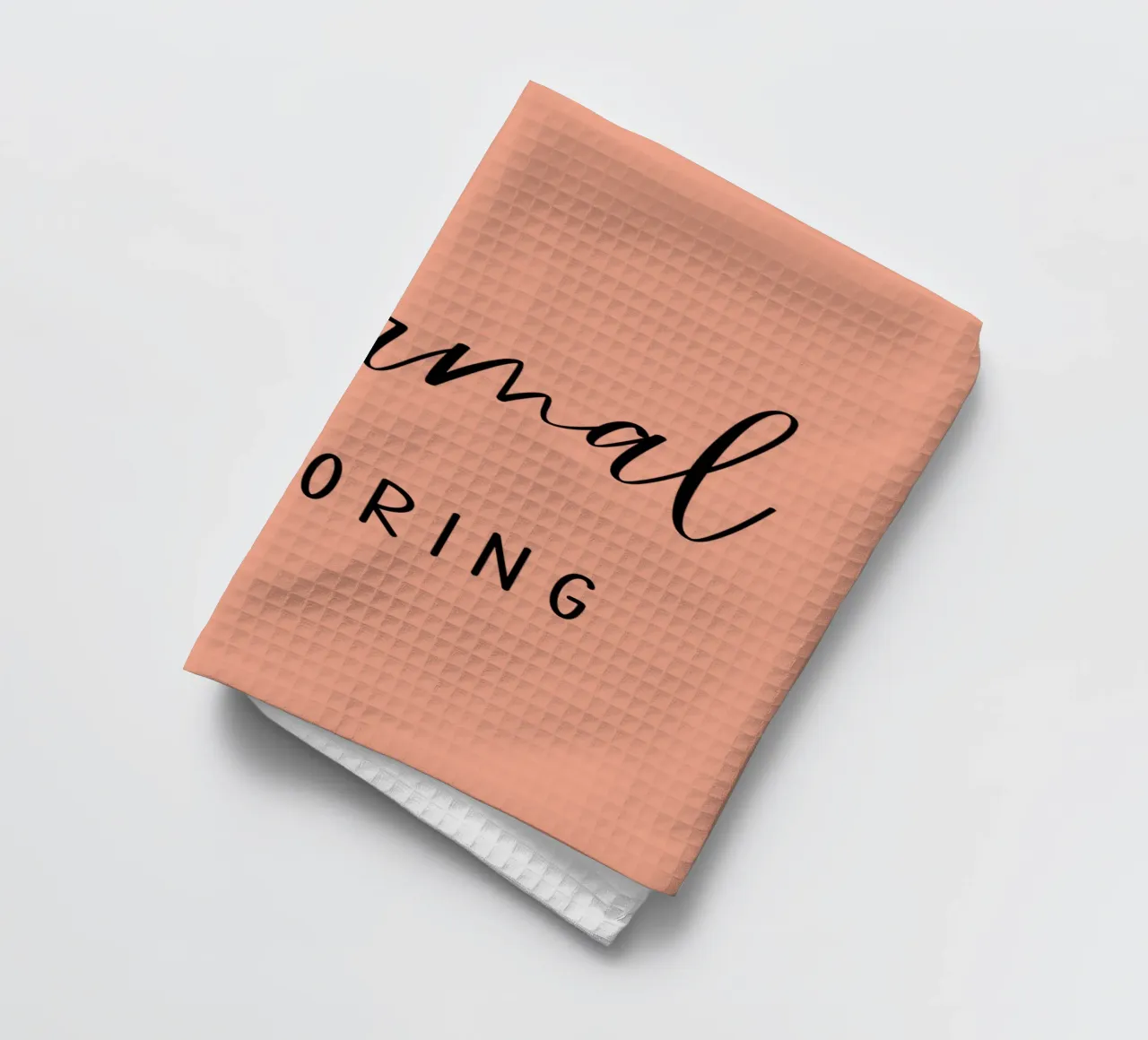 Normaal is saai theedoek van Shark Printables