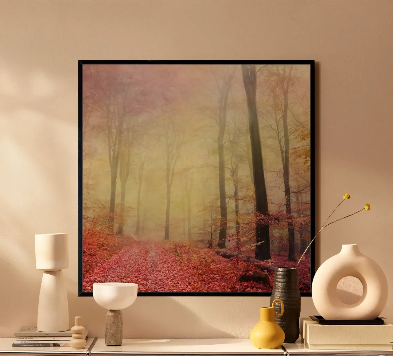 forest walk poster da Visuelle Poesie am Wegesrand