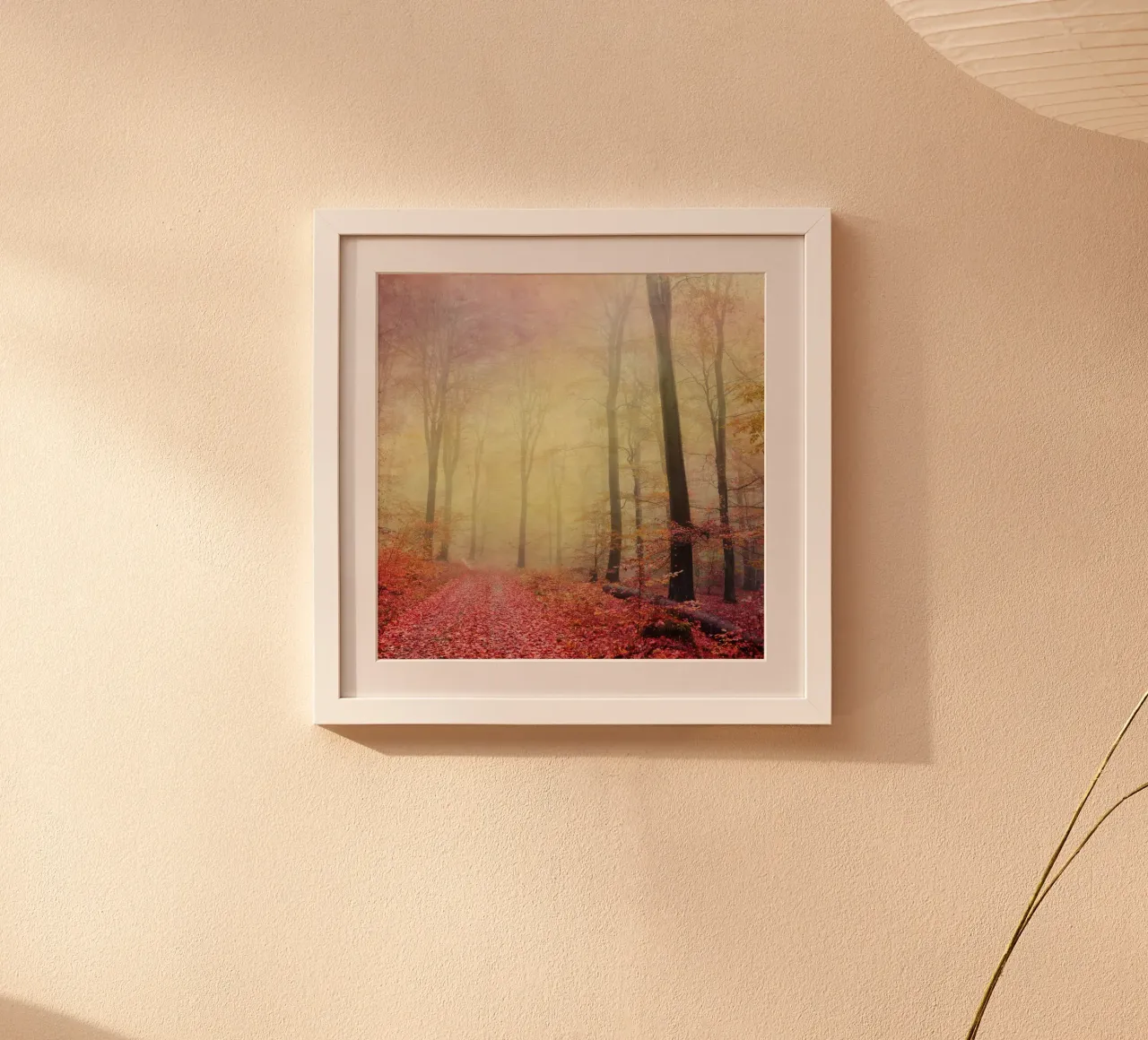 forest walk poster da Visuelle Poesie am Wegesrand