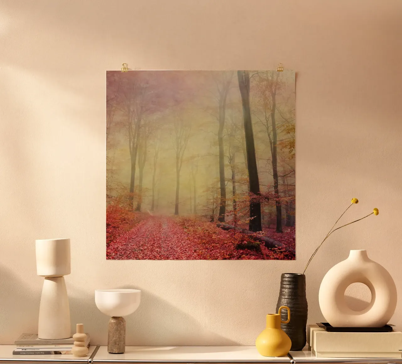 forest walk poster da Visuelle Poesie am Wegesrand