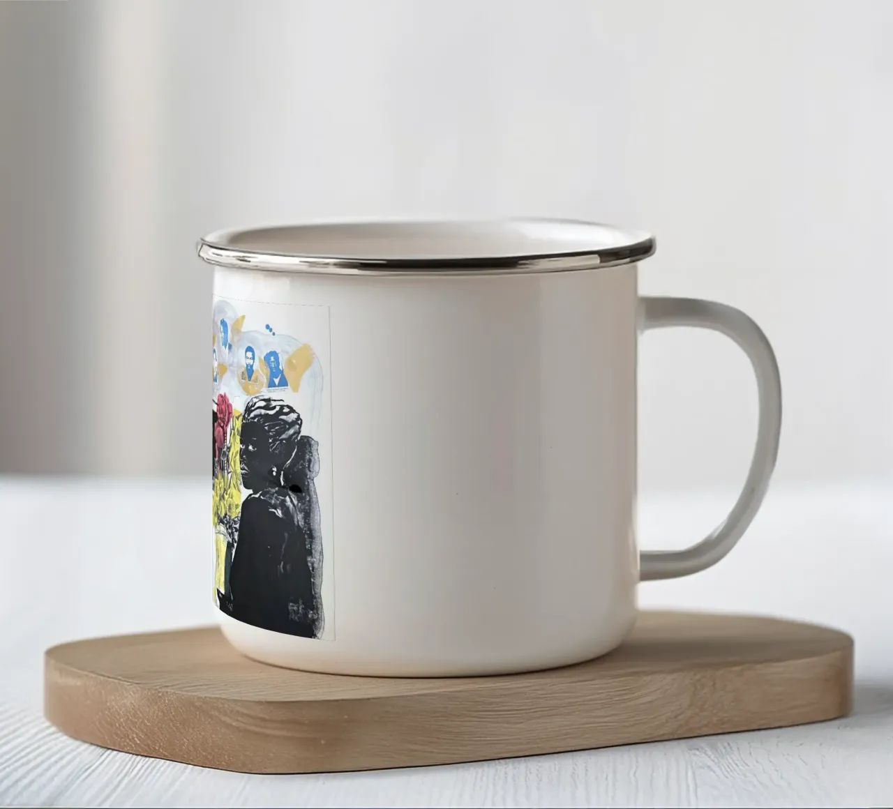 Memento, 1997 ott tazza in smalto da carol shop