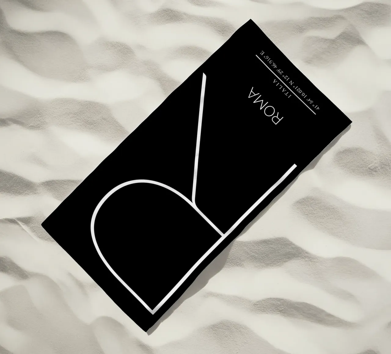 ROMA - nero telo mare da CityLights