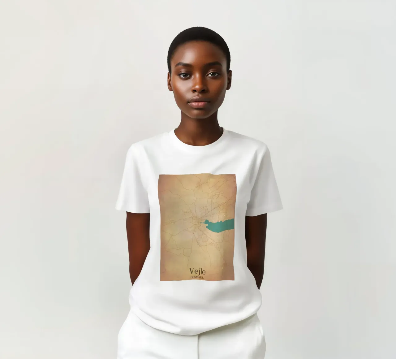 Vejle DENMARK t-shirt da WorldPrint
