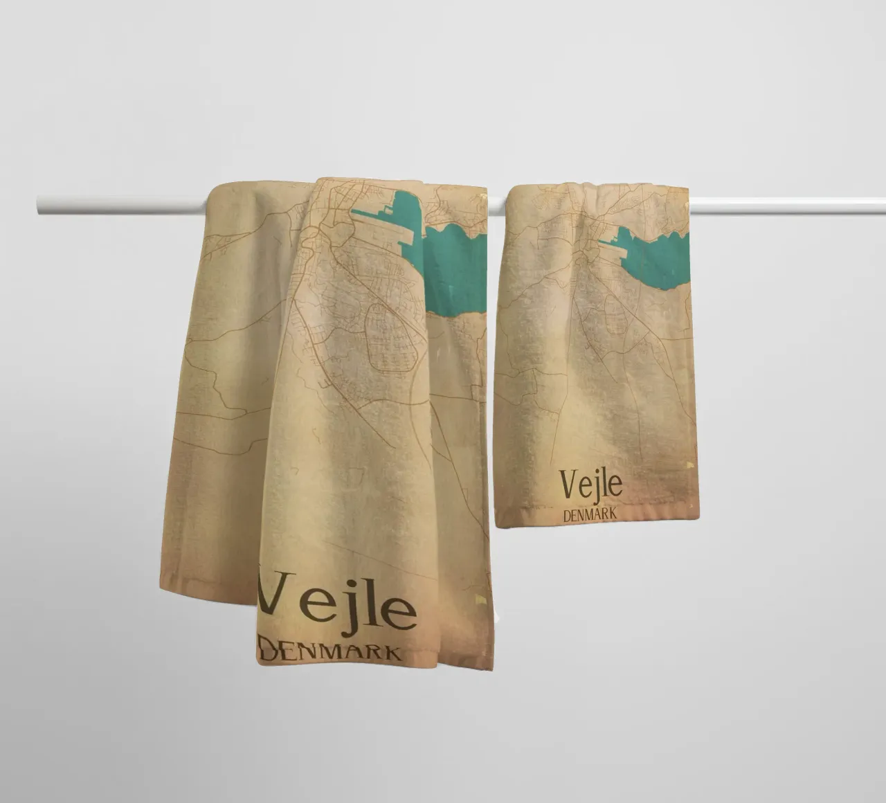 Vejle DENMARK asciugamano da bagno da WorldPrint