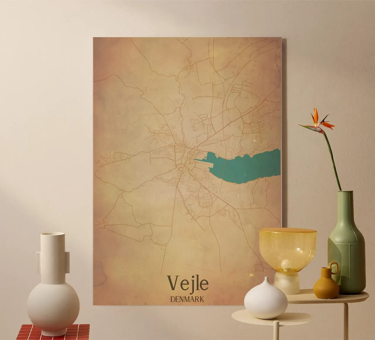 Vejle DENMARK acrylic glass by WorldPrint