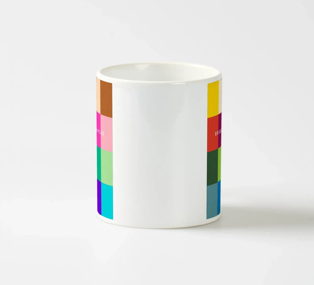 Assegni luminosi - Giorni più luminosi in arrivo tazza in ceramica da Dominique Vari Abstract