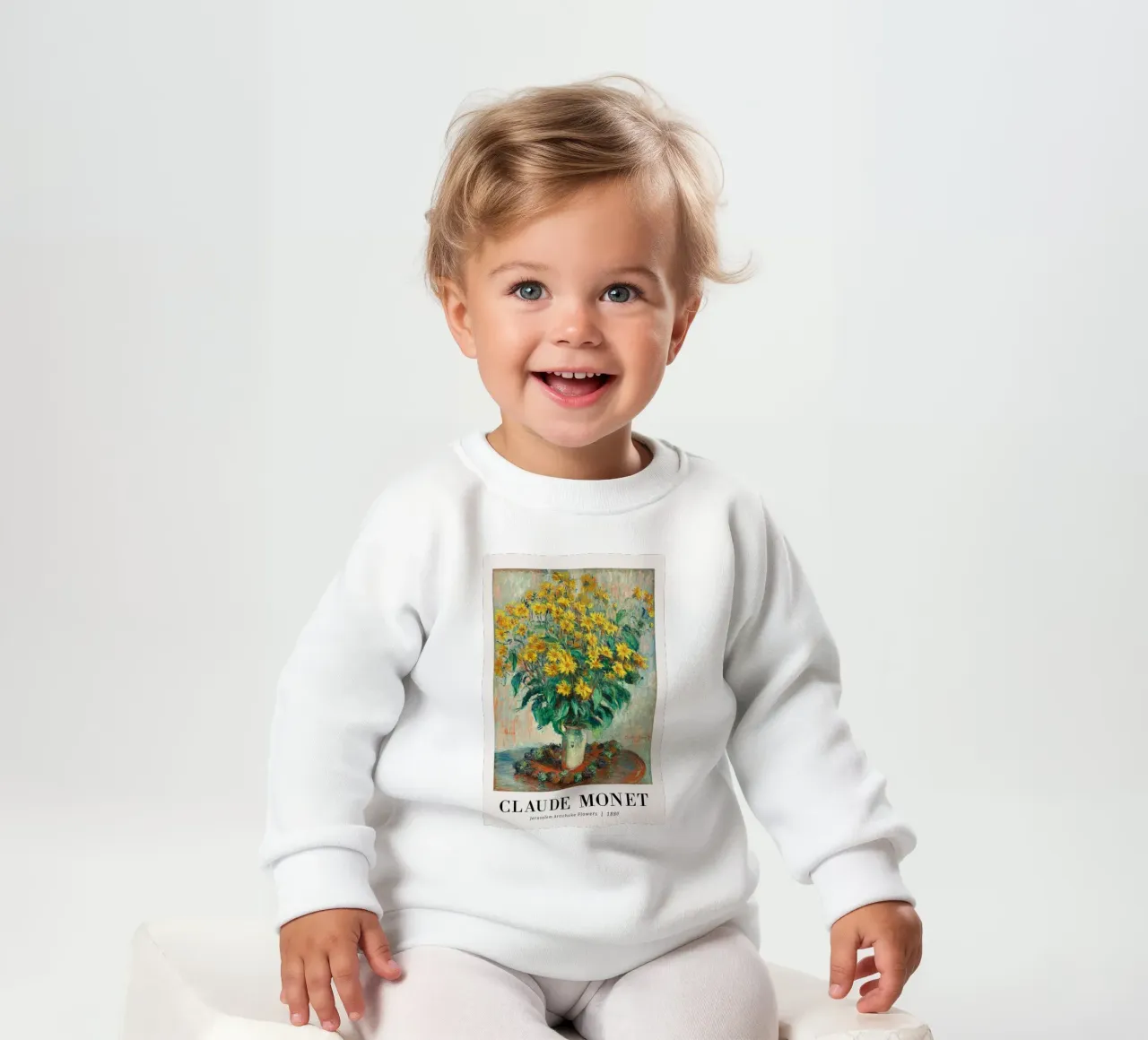 girasoli in vaso felpa neonato da SMG Store