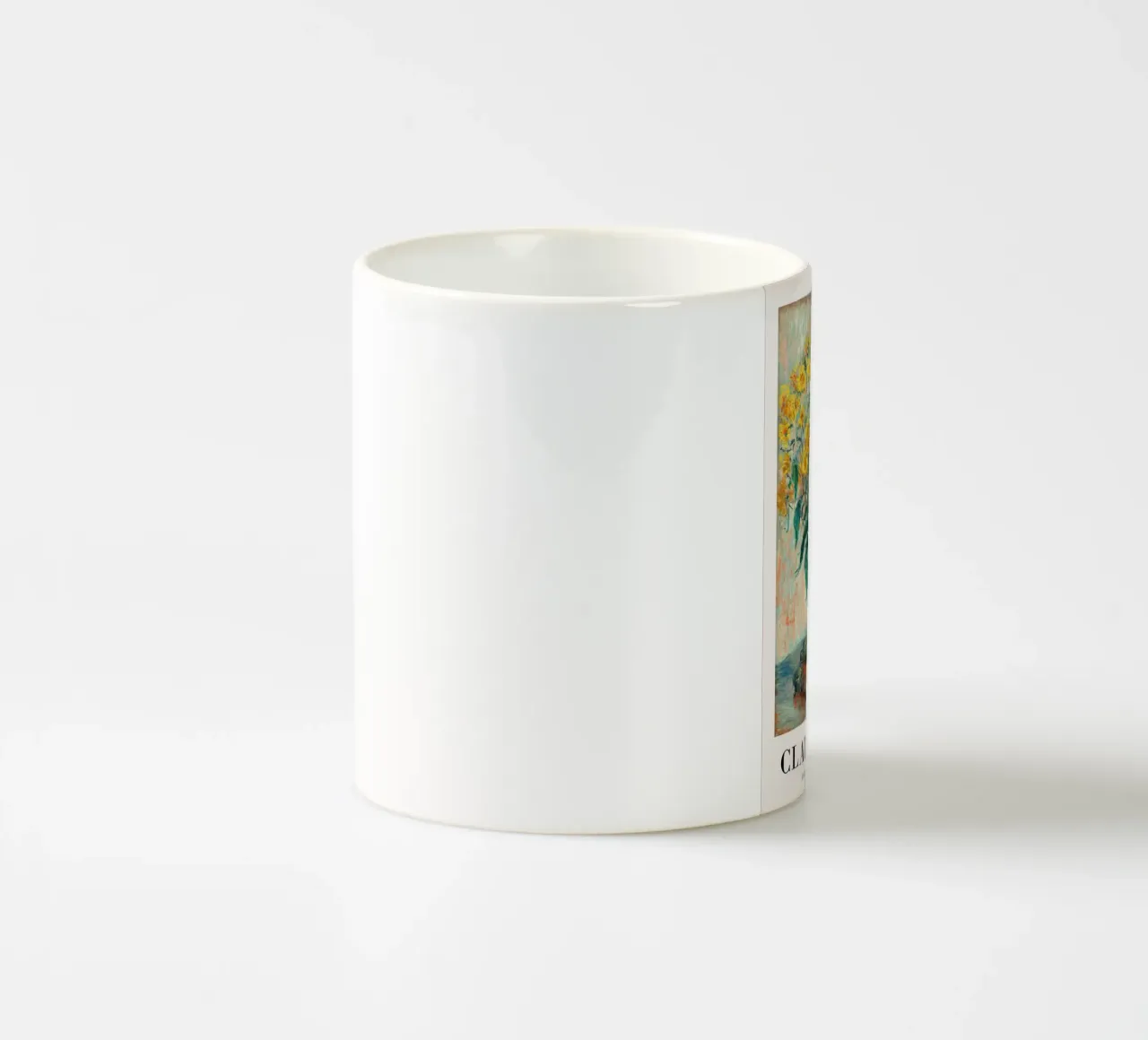 girasoli in vaso tazza in ceramica da SMG Store