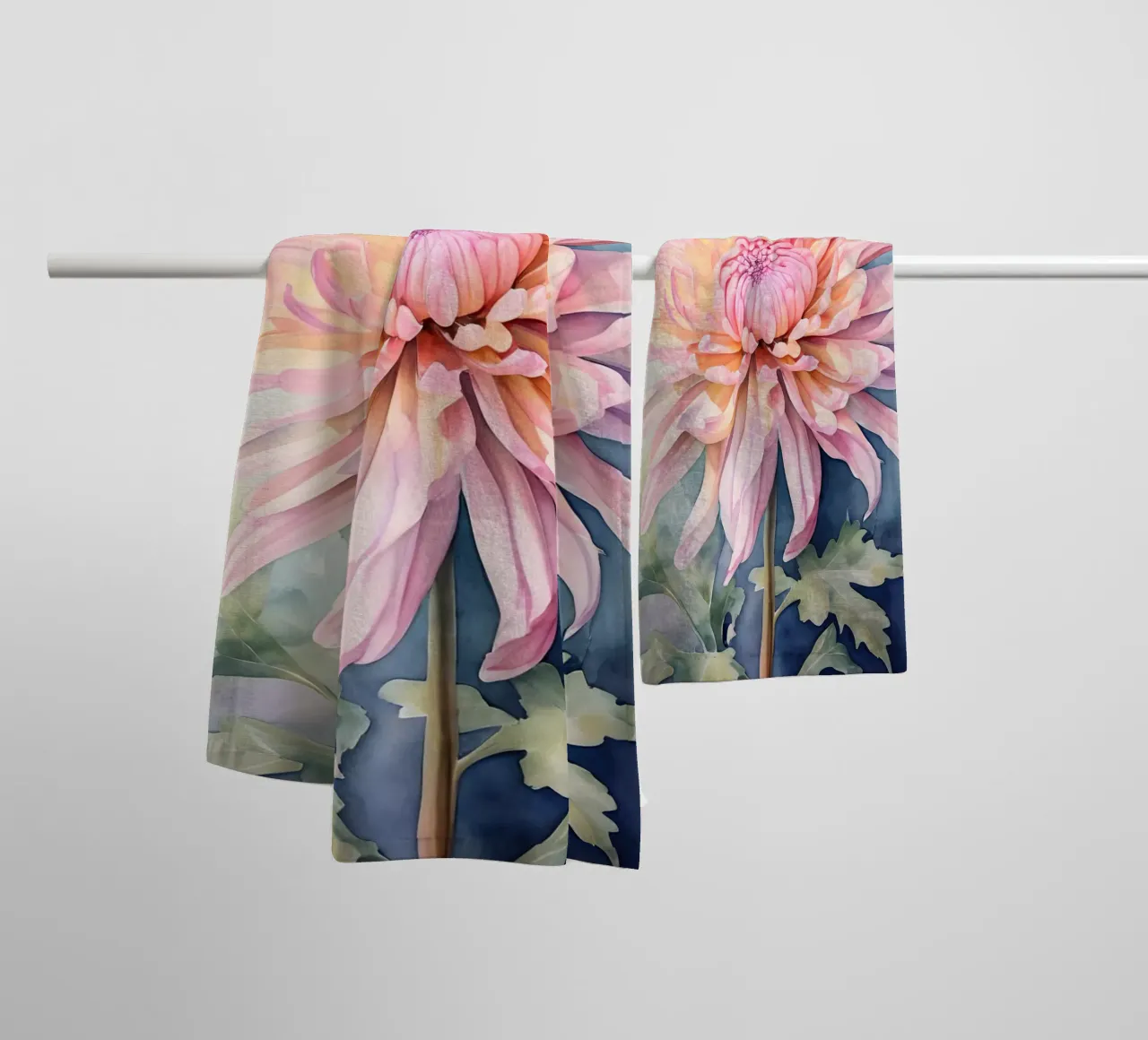 Sogno di Dalia asciugamano da bagno da Artistic-shop